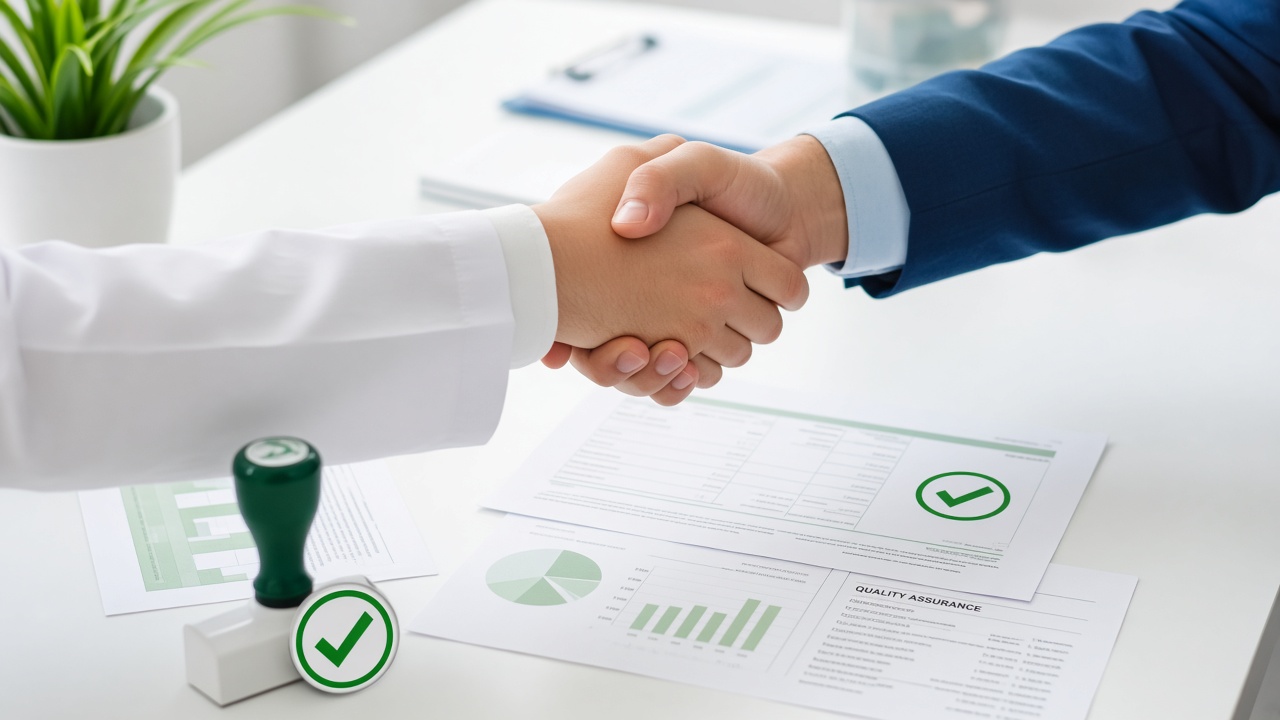 Saurion Healthcare values — trust and quality partnership
